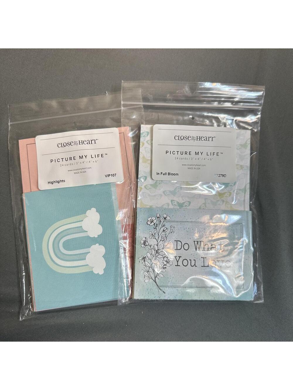 Close To My Heart Picture My Life Cards Bundle